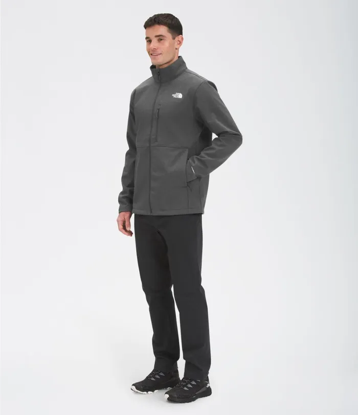 Mens The North Face Softshell Apex Bionic JacketTall Tnf Dark Grey Heather