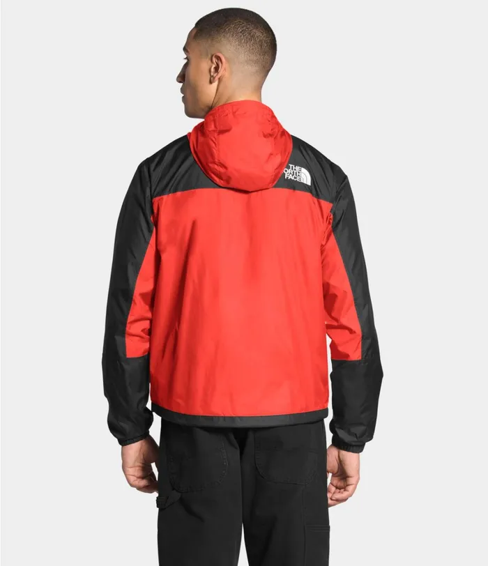 Mens The North Face Windbreakers HMLYN Wind Shell Flare Orange
