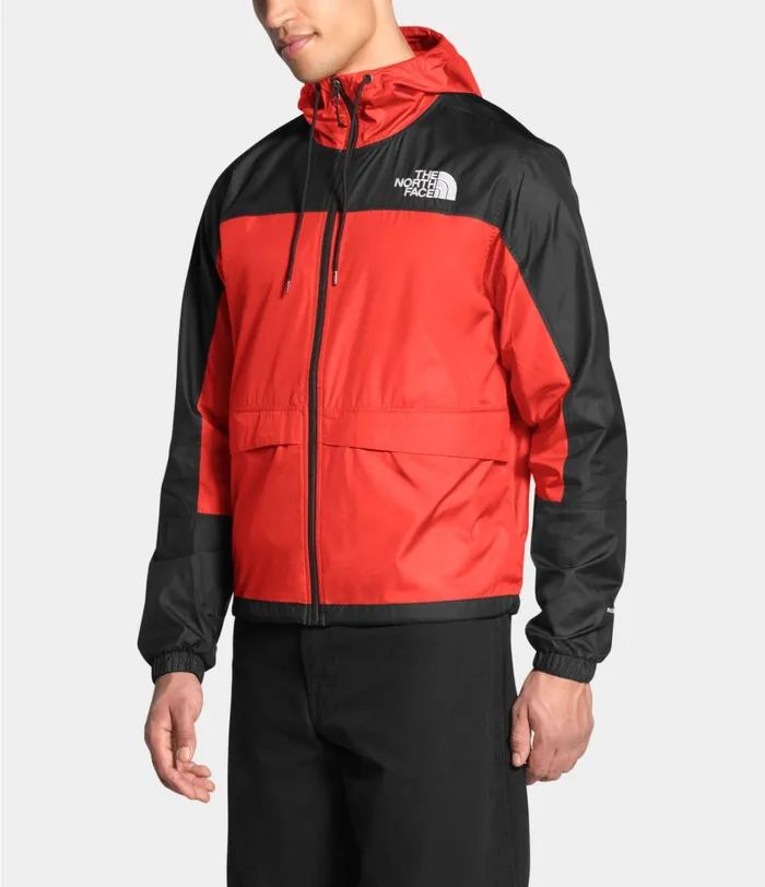 Mens The North Face Windbreakers HMLYN Wind Shell Flare Orange