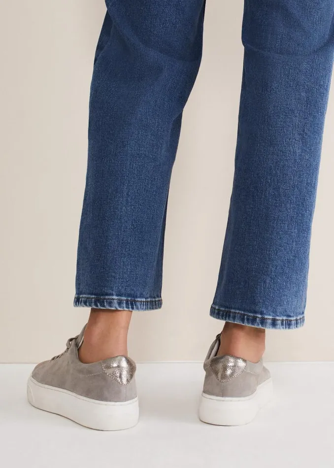Metallic Trainer Grey Women Phase Eight Trainers