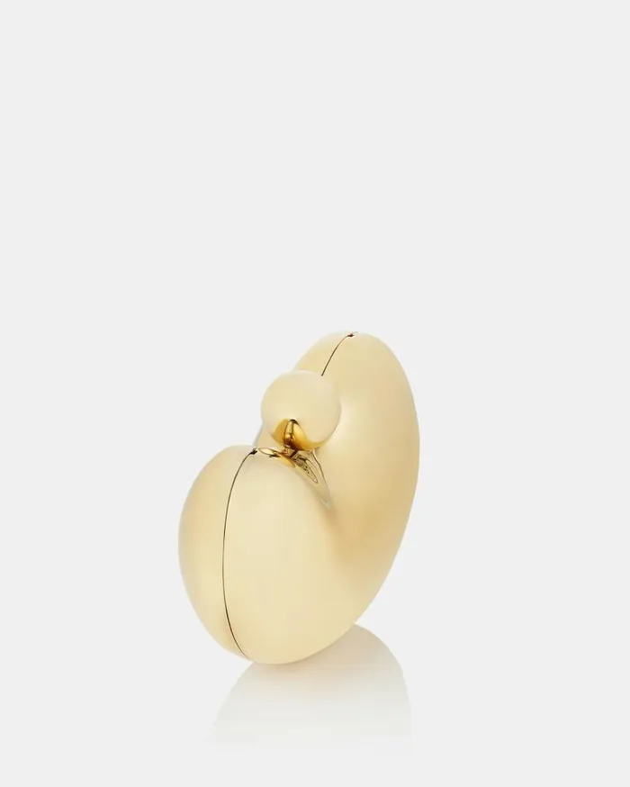 Minimalist Clutch Gold Women Aquazzura Clutch Bags