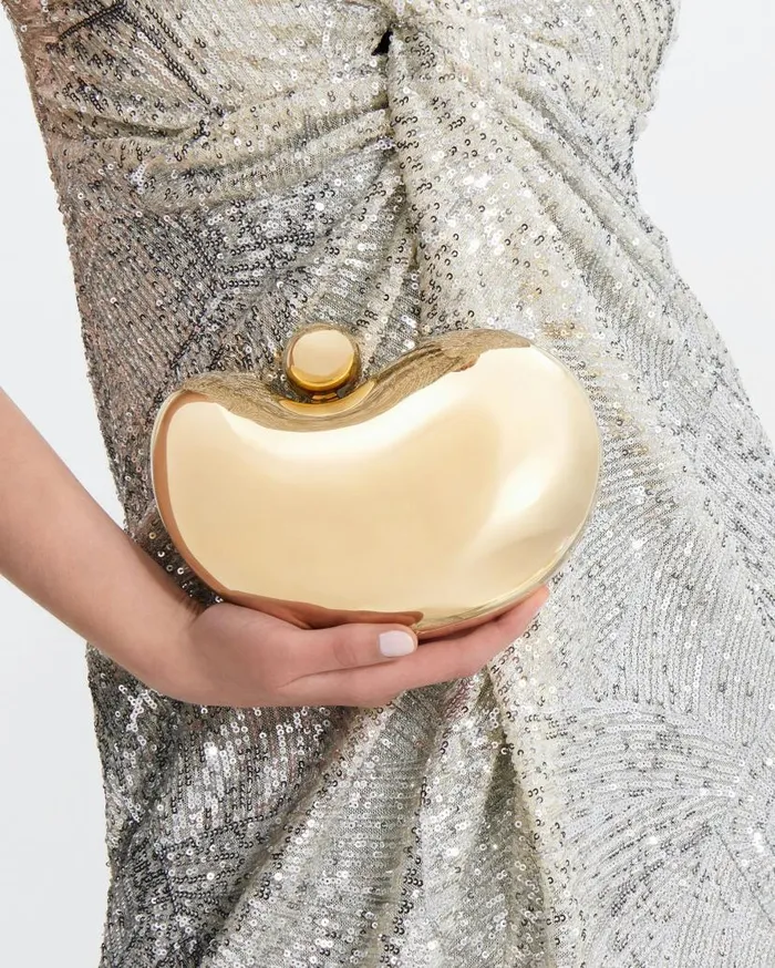 Minimalist Clutch Gold Women Aquazzura Clutch Bags Minimalist Clutch Gold Women Aquazzura Clutch Bags