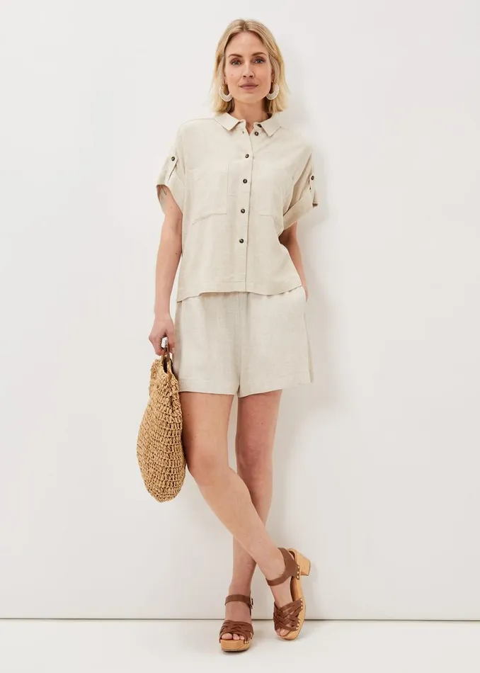 Mona Utility Short Natural Women Phase Eight Trousers