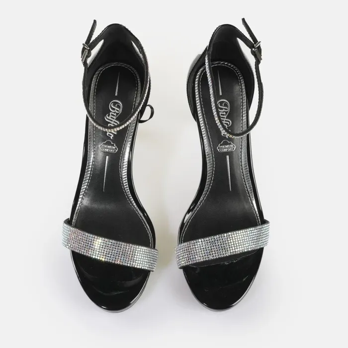 Monroe 2 Schwarzsilber Buffalo Heels Monroe 2 Schwarzsilber Buffalo Heels