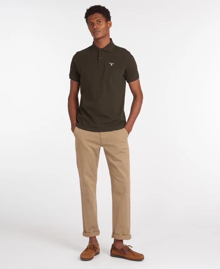 Neuston Twill Trousers Sand Men Barbour Trousers and Shorts
