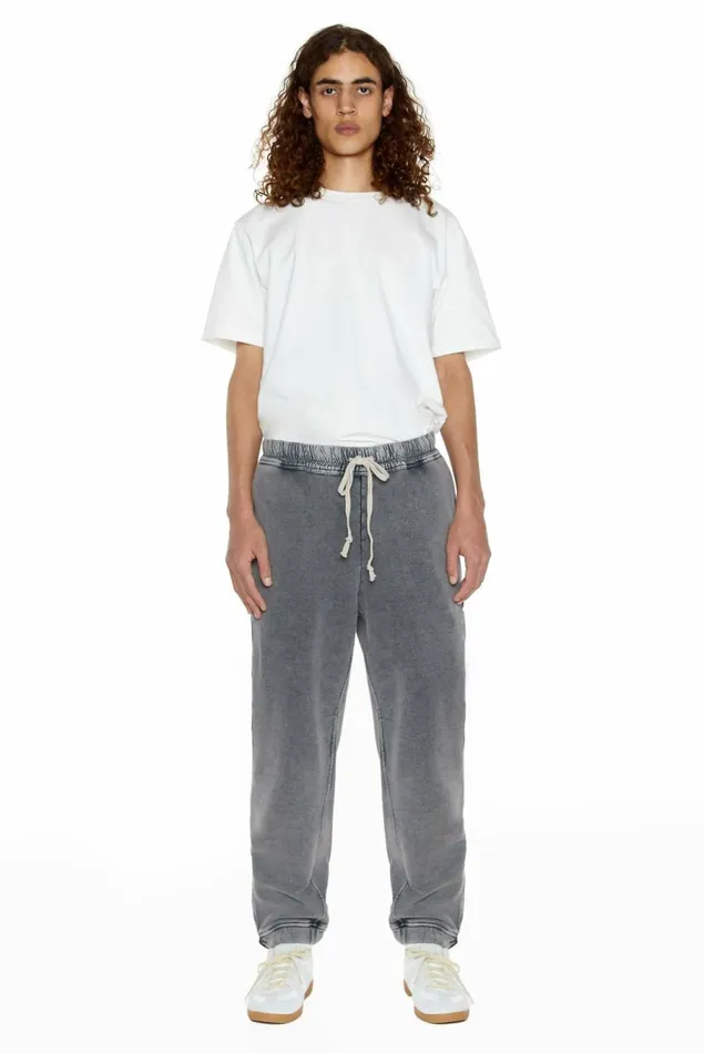 NTRLS Chrome Grey Cuffed Joggers Chrome Grey Men Jaded London Joggers