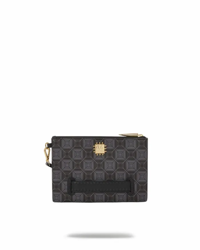 OBSIDIAN STUNNER Ai6 SANDFLOWER COLLAB CROSSOVER CLUTCH Bags SPRAYGROUND