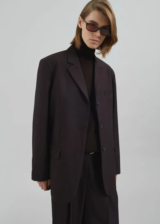 Outerwear Women The Frankie Shop Loma Blazer 8211 Brown