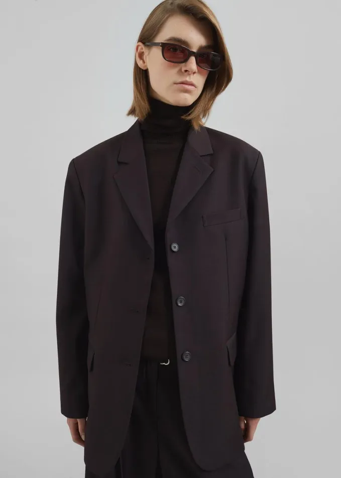 Outerwear Women The Frankie Shop Loma Blazer 8211 Brown