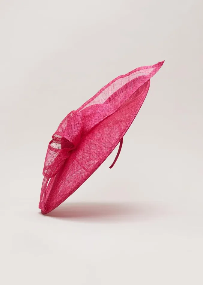 Oversized Bow Disc Pink Women Phase Eight Fascinators and Hats