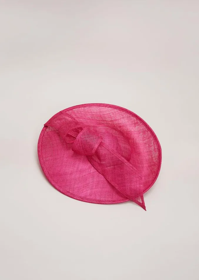 Oversized Bow Disc Pink Women Phase Eight Fascinators and Hats