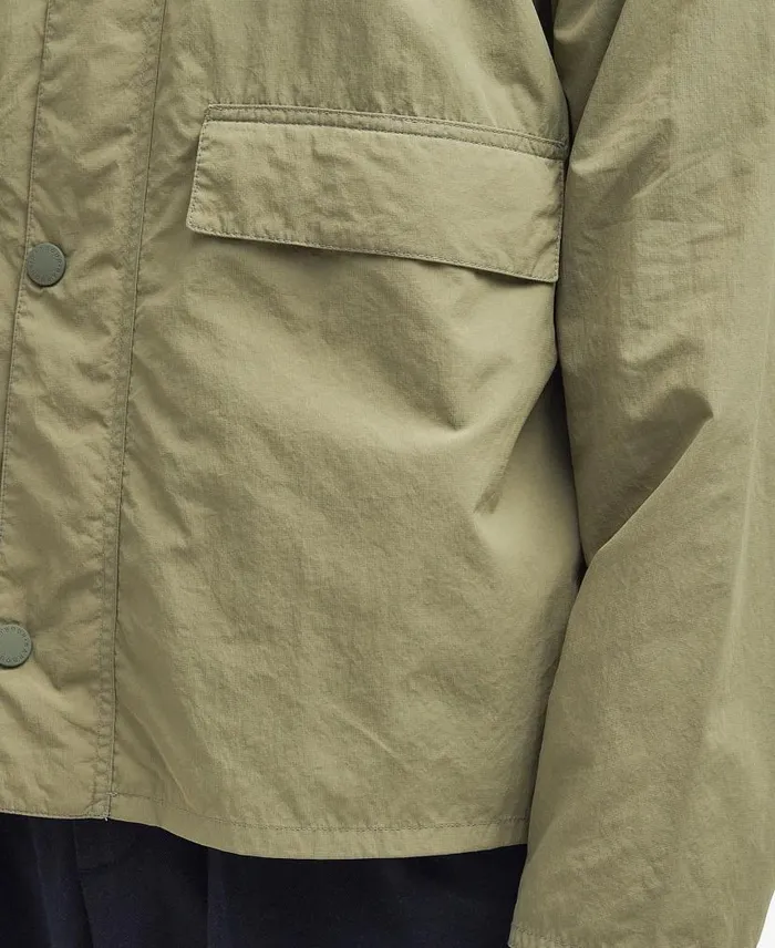 Oversized Spey Showerproof Jacket Bleached Olive Men Barbour Showerproof Jackets