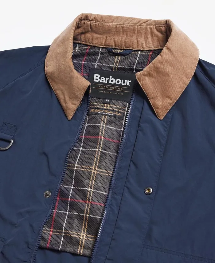 Oversized Spey Showerproof Jacket Bleached Olive Men Barbour Showerproof Jackets