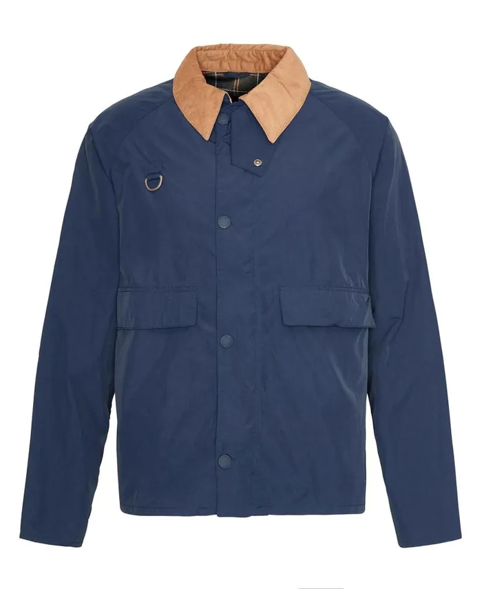Oversized Spey Showerproof Jacket Bleached Olive Men Barbour Showerproof Jackets