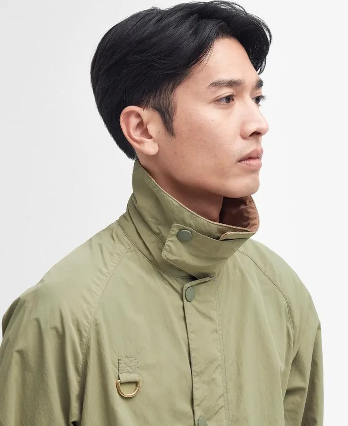 Oversized Spey Showerproof Jacket Bleached Olive Men Barbour Showerproof Jackets
