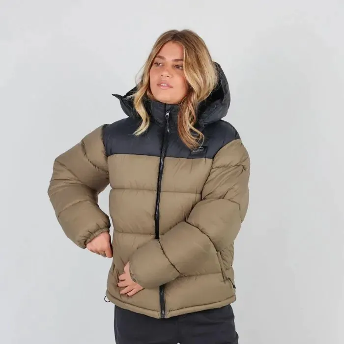 Oxbow Jacket Coat Women Down Jacket Johna 8211 Kaki
