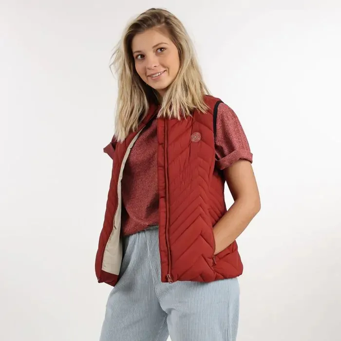 Oxbow Jacket Coat Women Down Jacket Juna 8211 Grenat