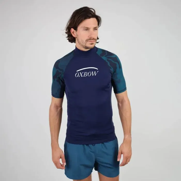 Oxbow Lycra Surf Tee Men Rashvest Brisko 8211 Deep Marine