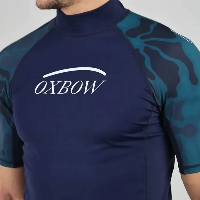 Oxbow Lycra Surf Tee Men Rashvest Brisko 8211 Deep Marine