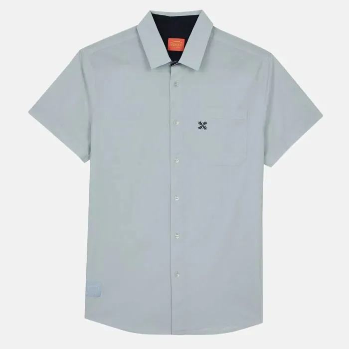 Oxbow Shirt Men Shirt Clami 8211 Light Blue