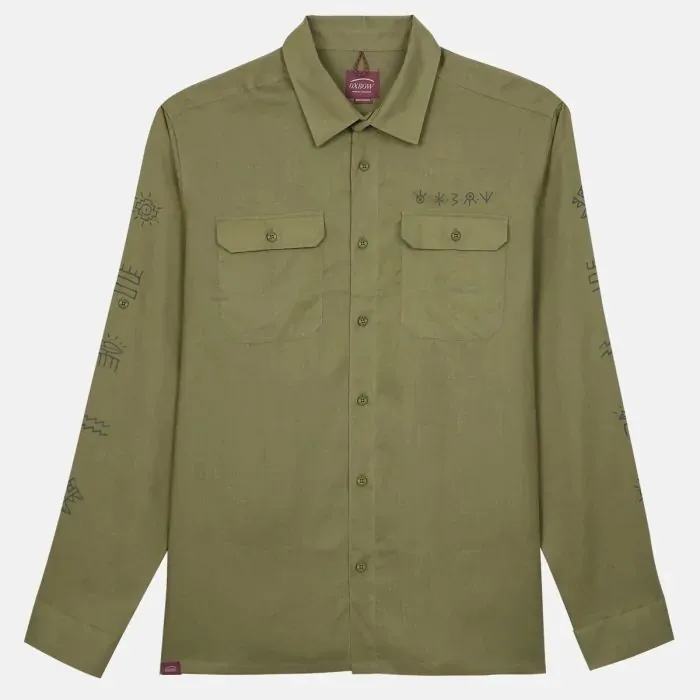 Oxbow Shirt Men Shirt Hautza 8211 Aloe