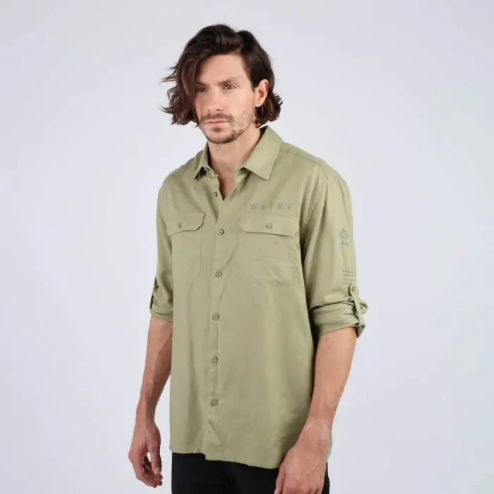 Oxbow Shirt Men Shirt Hautza 8211 Aloe