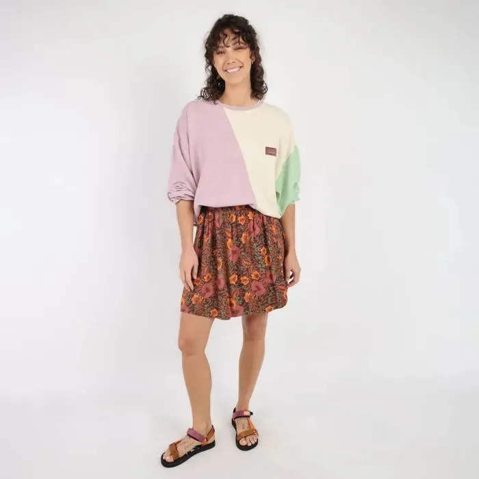 Oxbow Skirt Women Mini Skirt Ugolina 8211 Cacao