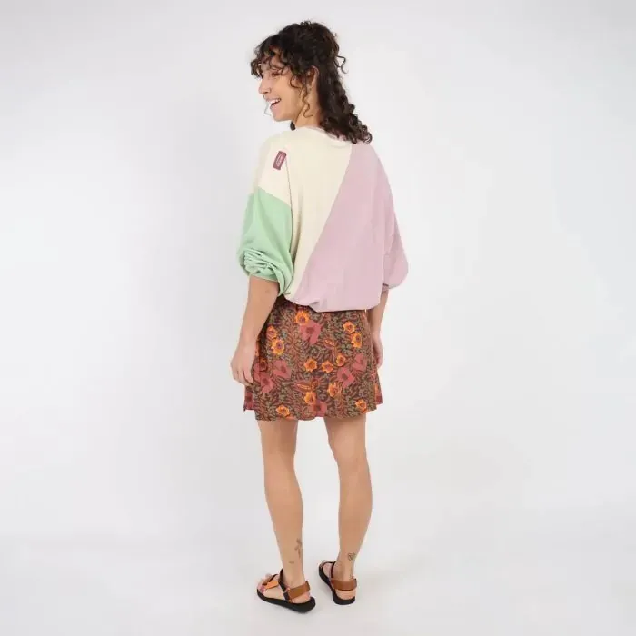 Oxbow Skirt Women Mini Skirt Ugolina 8211 Cacao