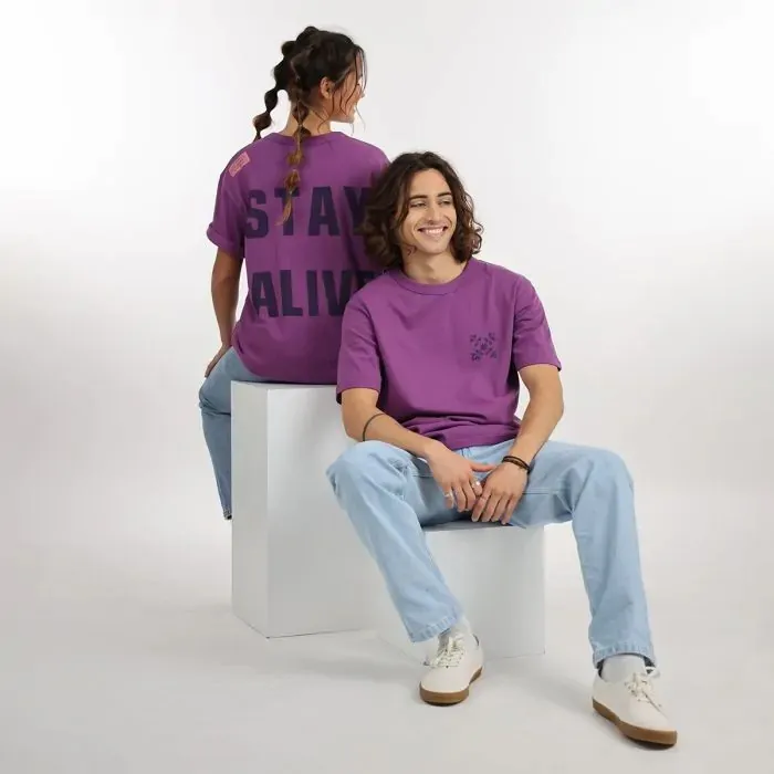 Oxbow TeeShirt MenWomen Collector TeeShirt Fabrice 8211 Purple
