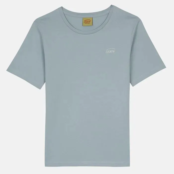 Oxbow TeeShirt Top Women TeeShirt Tartas 8211 Light Blue