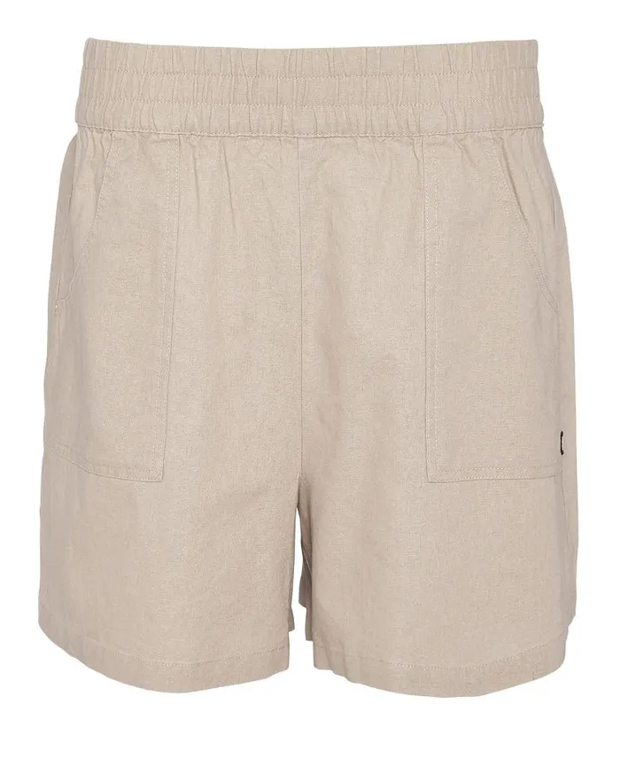 Parisse Shorts Oat Women Barbour Trousers and Shorts