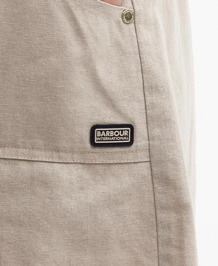 Parisse Shorts Oat Women Barbour Trousers and Shorts