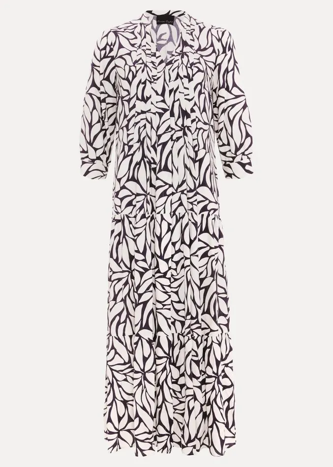 Penele Geo Midi Dress Purple Women Phase Eight Dresses
