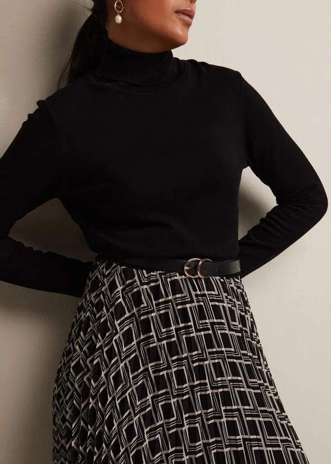 Petite Carle Fine Knit Geometric Dress Multicoloured Women Phase Eight Dresses Petite Carle Fine Knit Geometric Dress Multicoloured Women Phase Eight Dresses
