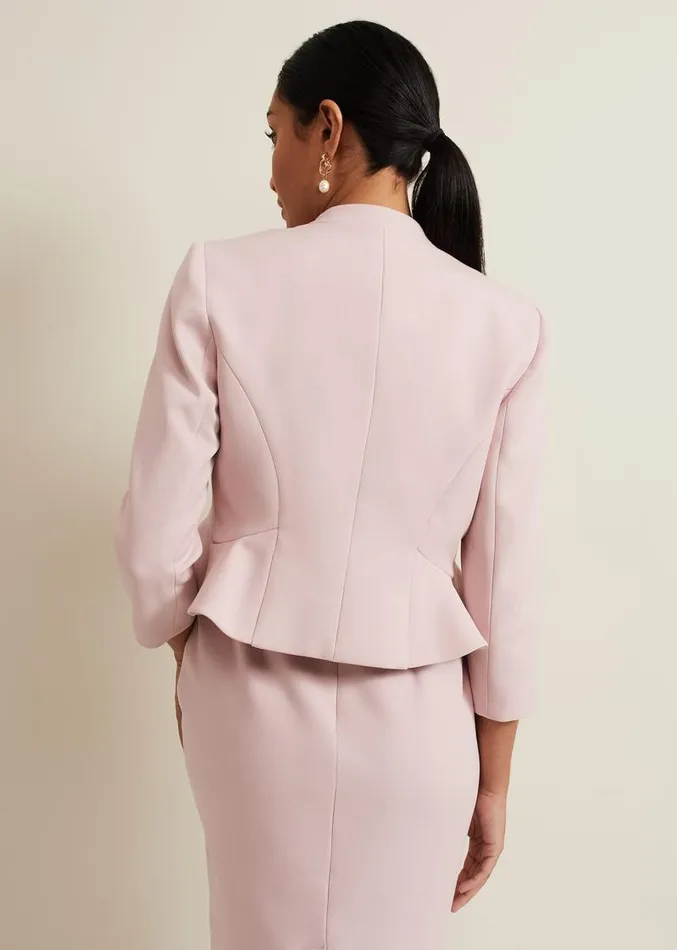 Petite Daisy Jacket Pale Pink Women Phase Eight Jackets