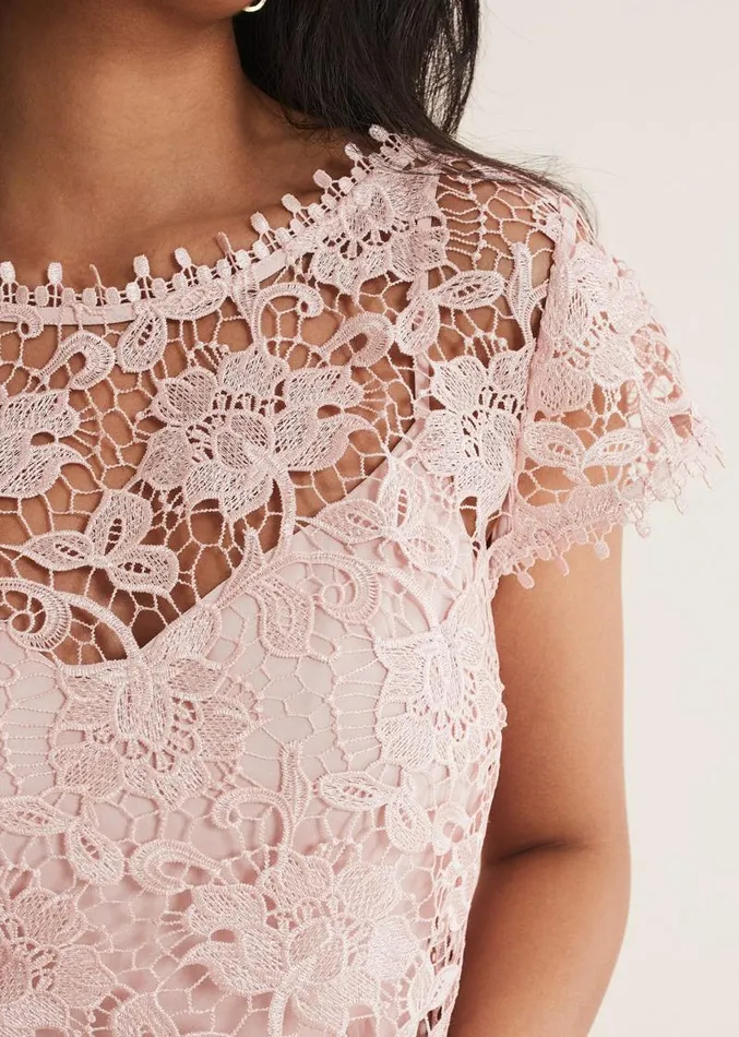 Petite Michelle Lace Pleated Maxi Dress Antique Rose Women Phase Eight Dresses Petite Michelle Lace Pleated Maxi Dress Antique Rose Women Phase Eight Dresses