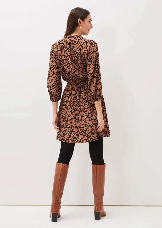 Phillipa Swing Dress Blacktan Women Phase Eight Dresses
