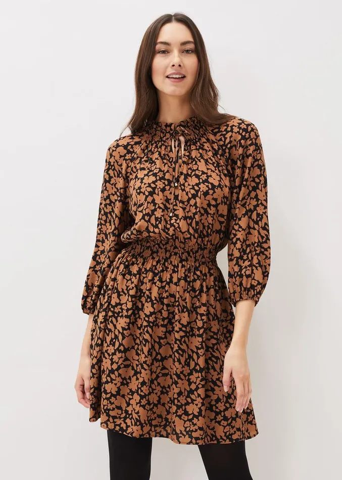 Phillipa Swing Dress Blacktan Women Phase Eight Dresses