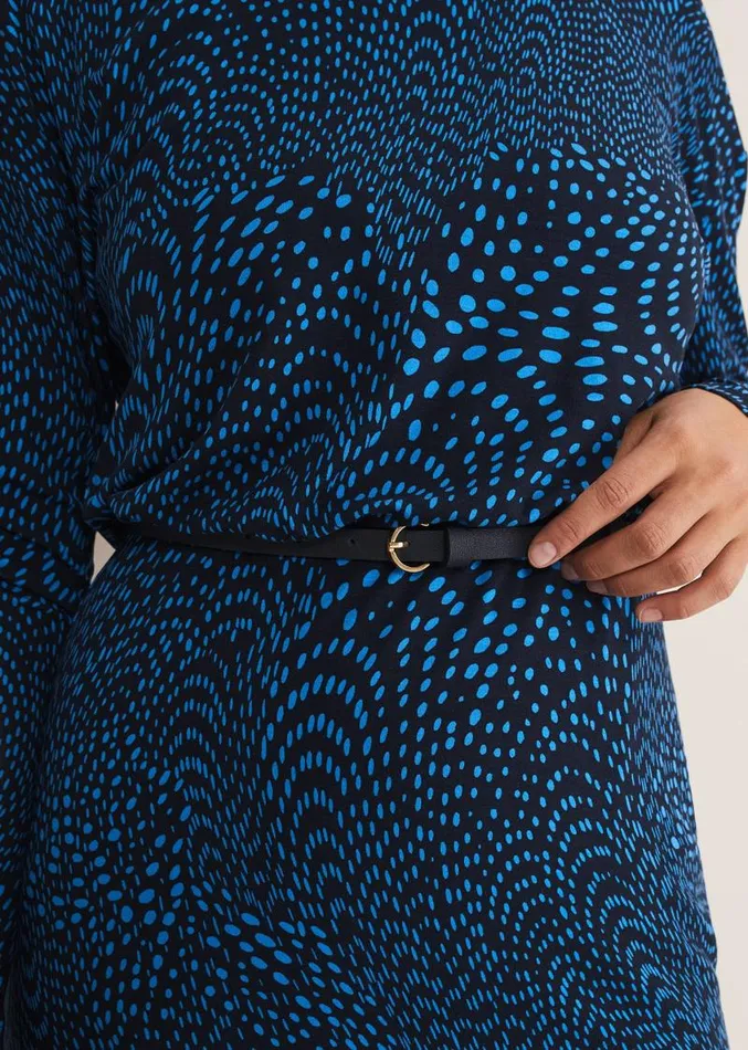 Pinna Print Jersey Dress Cobaltnavy Women Phase Eight Dresses