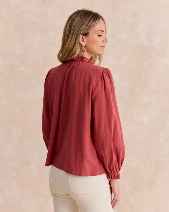 Polin Et Moi Antara Embroidered Blouse Makeup Women Blouses And Shirts Polin Et Moi Antara Embroidered Blouse Makeup Women Blouses And Shirts