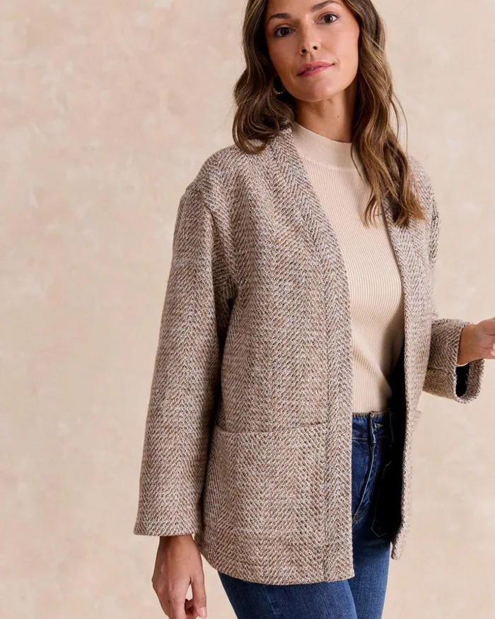 Polin Et Moi Custi Cloth Coat Camel Women Blazer And Jackets Polin Et Moi Custi Cloth Coat Camel Women Blazer And Jackets