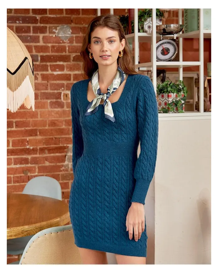 Polin Et Moi Houda Knitted Dress Atlantic Women Dresses And Jumpsuits