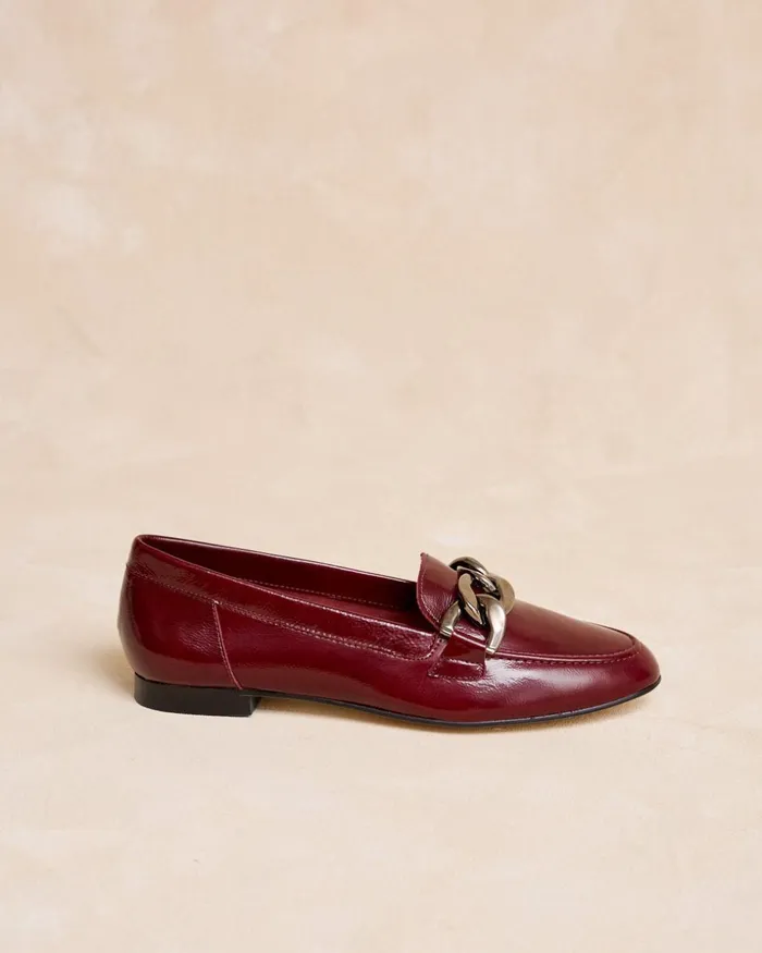 Polin Et Moi Jurima Detail Moccasin Garnet Women Moccasins Polin Et Moi Jurima Detail Moccasin Garnet Women Moccasins