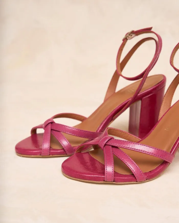 Polin Et Moi Kiwani Heel Sandal Bougainvillea Women Sandals Polin Et Moi Kiwani Heel Sandal Bougainvillea Women Sandals