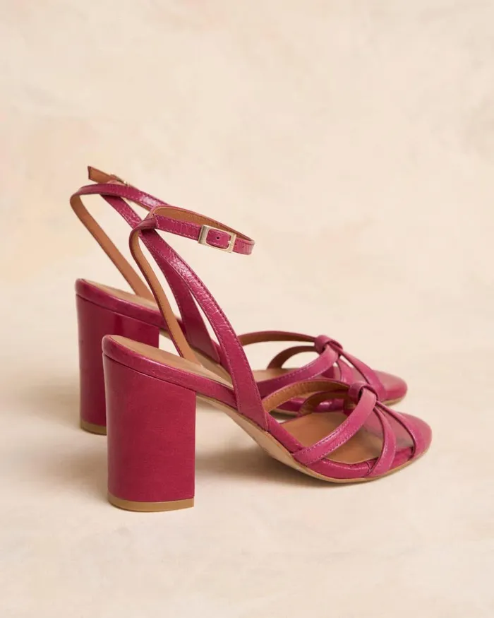 Polin Et Moi Kiwani Heel Sandal Bougainvillea Women Sandals Polin Et Moi Kiwani Heel Sandal Bougainvillea Women Sandals