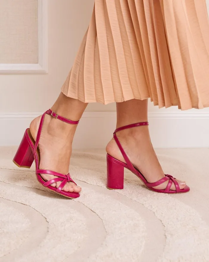Polin Et Moi Kiwani Heel Sandal Bougainvillea Women Sandals Polin Et Moi Kiwani Heel Sandal Bougainvillea Women Sandals