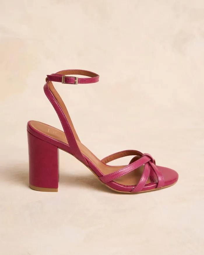 Polin Et Moi Kiwani Heel Sandal Bougainvillea Women Sandals Polin Et Moi Kiwani Heel Sandal Bougainvillea Women Sandals