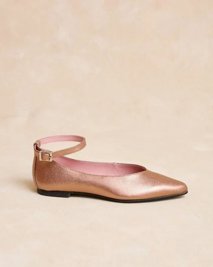 Polin Et Moi Mary Jane Carmina Bracelet Rose Women Flats Polin Et Moi Mary Jane Carmina Bracelet Rose Women Flats