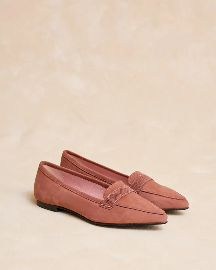 Polin Et Moi Moccasin Punta Yurena Rose Women Moccasins Polin Et Moi Moccasin Punta Yurena Rose Women Moccasins