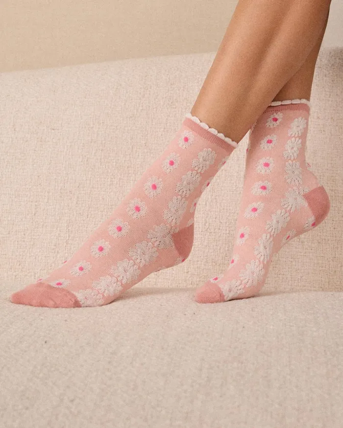 Polin Et Moi Pure Ankle Socks Pack Rose Women Socks Polin Et Moi Pure Ankle Socks Pack Rose Women Socks
